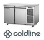 COLDLINE - SMART - KØLEBORD MED 2 LÅGER